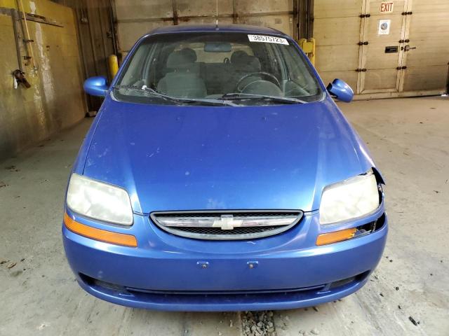 KL1TJ62684B191098 - 2004 CHEVROLET AVEO LS 蓝色 照片 5