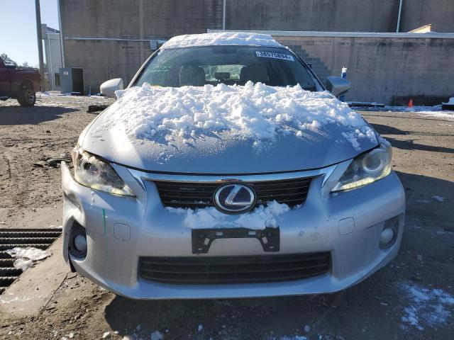 JTHKD5BH6C2115349 - 2012 LEXUS CT 200 SILVER photo 5