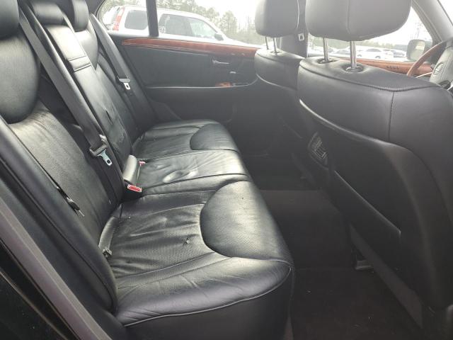 JTHBN36F740160050 - 2004 LEXUS LS 430 BLACK photo 10