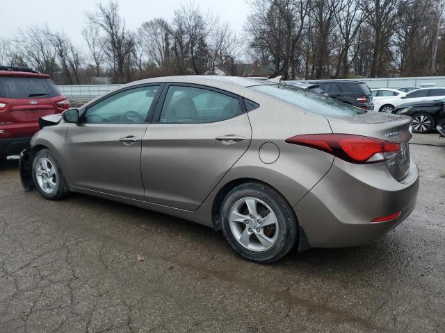 5NPDH4AE4EH522068 - 2014 HYUNDAI ELANTRA SE SILVER photo 2