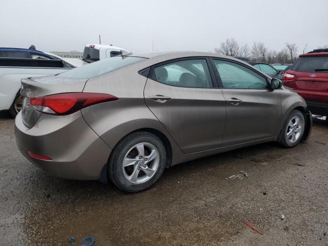 5NPDH4AE4EH522068 - 2014 HYUNDAI ELANTRA SE SILVER photo 3