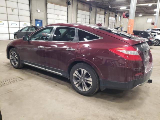 5J6TF2H52FL002325 - 2015 HONDA CROSSTOUR EXL BURGUNDY photo 2