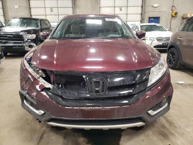 5J6TF2H52FL002325 - 2015 HONDA CROSSTOUR EXL BURGUNDY photo 5