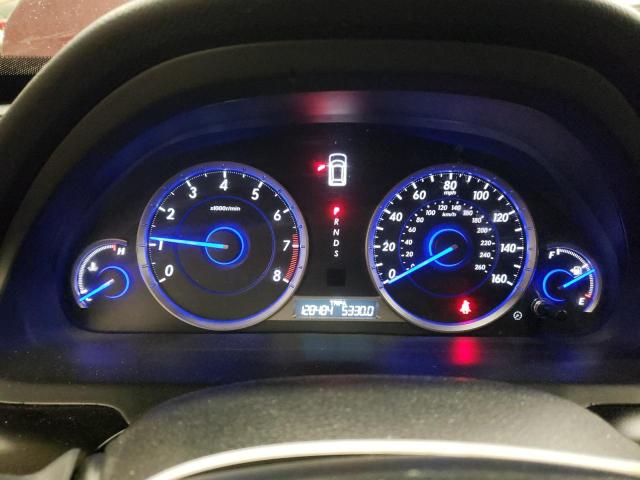 5J6TF2H52FL002325 - 2015 HONDA CROSSTOUR EXL ბურგუნდია ფოტო 9