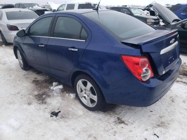 1G1JE5SH1D4178898 - 2013 CHEVROLET SONIC LTZ BLUE photo 2