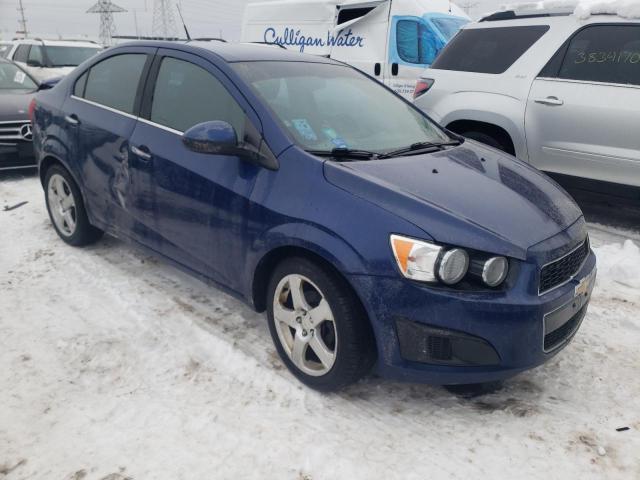 1G1JE5SH1D4178898 - 2013 CHEVROLET SONIC LTZ BLUE photo 4