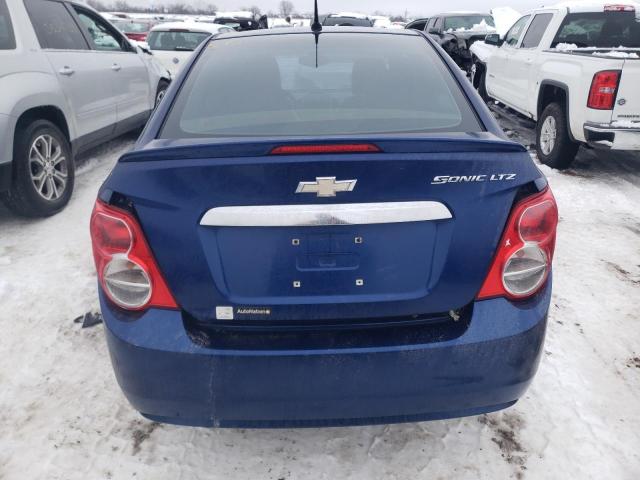 1G1JE5SH1D4178898 - 2013 CHEVROLET SONIC LTZ BLUE photo 6