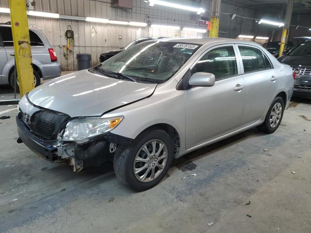 JTDBU4EE7AJ076500 - 2010 TOYOTA COROLLA BASE SILVER photo 1