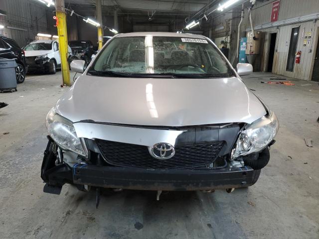 JTDBU4EE7AJ076500 - 2010 TOYOTA COROLLA BASE SILVER photo 5