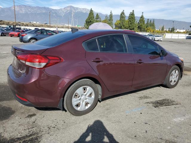 3KPFK4A75JE217253 - 2018 KIA FORTE LX PURPLE photo 3