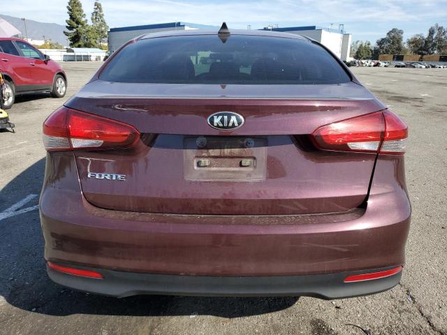 3KPFK4A75JE217253 - 2018 KIA FORTE LX PURPLE photo 6