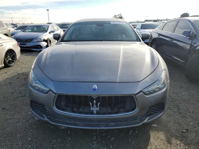 ZAM57RTA6E1126130 - 2014 MASERATI GHIBLI S SILVER photo 5