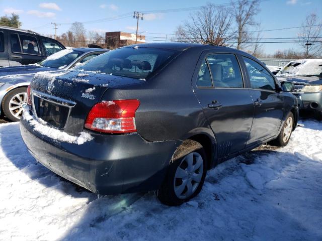 JTDBT923281280568 - 2008 TOYOTA YARIS GRAY photo 3