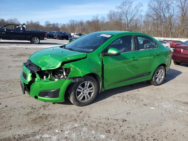 1G1JC5SG1F4128471 - 2015 CHEVROLET SONIC LT GREEN photo 1