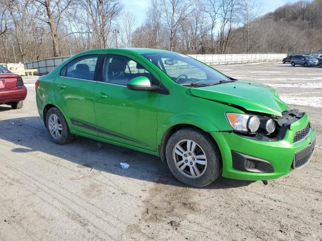 1G1JC5SG1F4128471 - 2015 CHEVROLET SONIC LT GREEN photo 4