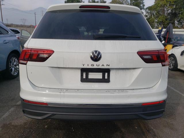 3VVRB7AX2PM142462 - 2023 VOLKSWAGEN TIGUAN S WHITE photo 6