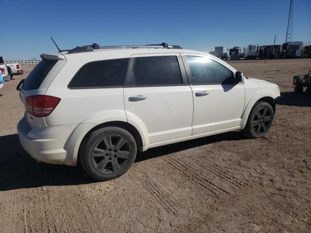 3D4GG67V59T142748 - 2009 DODGE JOURNEY R/T WHITE photo 3