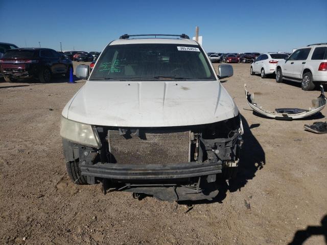 3D4GG67V59T142748 - 2009 DODGE JOURNEY R/T WHITE photo 5