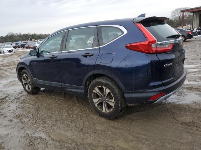 2HKRW6H32JH230506 - 2018 HONDA CR-V LX BLUE photo 2