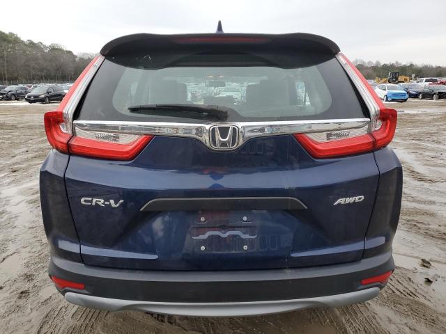 2HKRW6H32JH230506 - 2018 HONDA CR-V LX BLUE photo 6