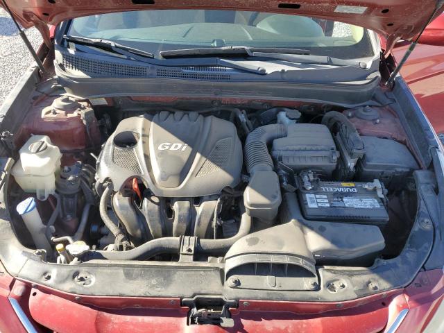 5NPEB4AC7DH760516 - 2013 HYUNDAI SONATA GLS RED photo 11