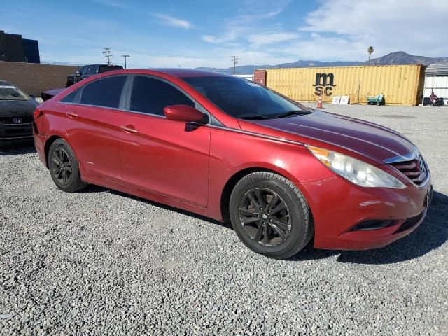 5NPEB4AC7DH760516 - 2013 HYUNDAI SONATA GLS RED photo 4