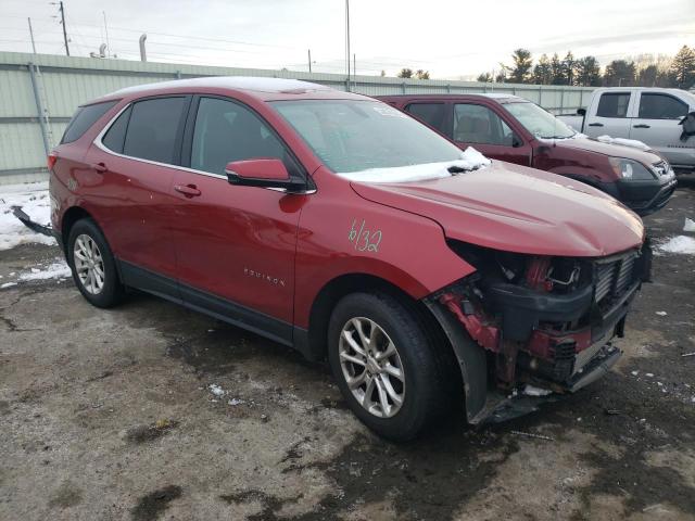 2GNAXJEV0J6200273 - 2018 CHEVROLET EQUINOX LT RED photo 4