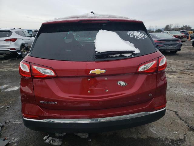 2GNAXJEV0J6200273 - 2018 CHEVROLET EQUINOX LT RED photo 6