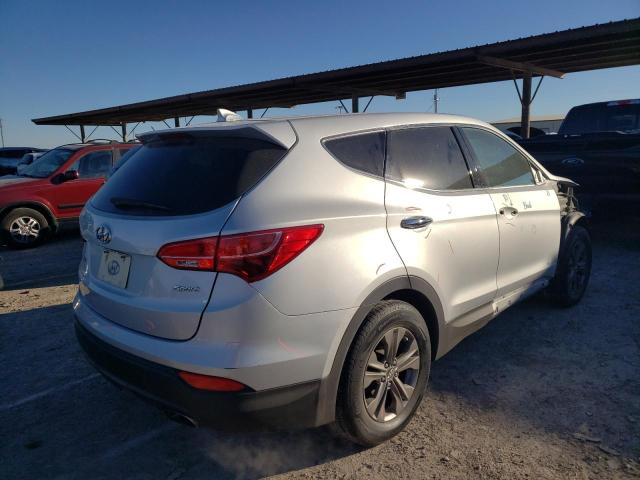 5XYZT3LB9EG203340 - 2014 HYUNDAI SANTA FE S SILVER photo 3