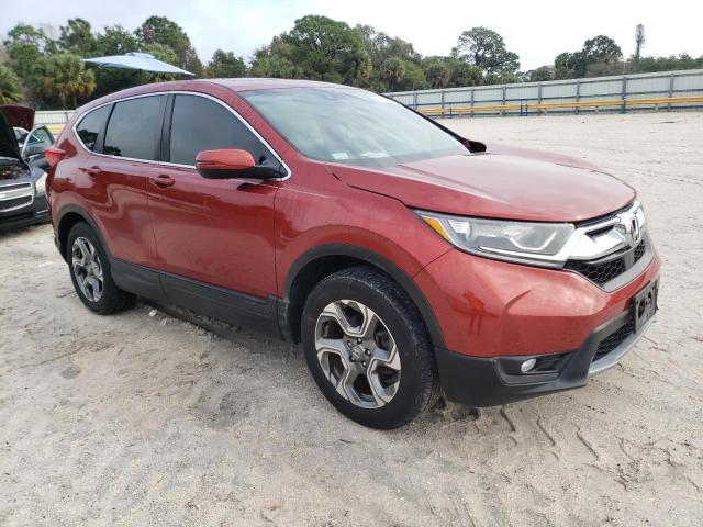 5J6RW1H85JL002424 - 2018 HONDA CR-V EXL BURGUNDY photo 4