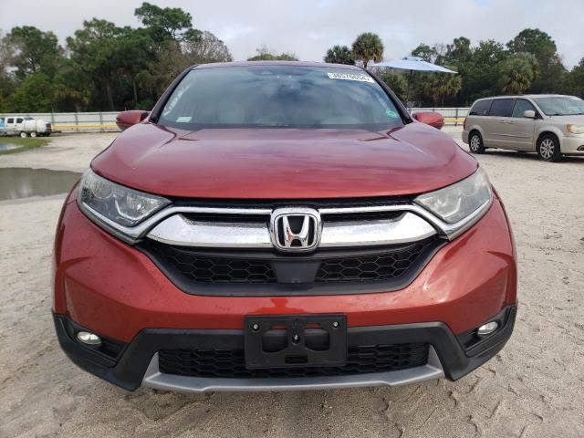 5J6RW1H85JL002424 - 2018 HONDA CR-V EXL BURGUNDY photo 5