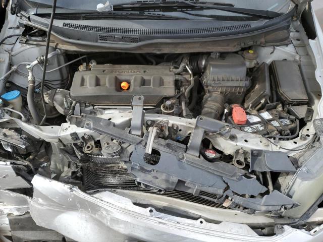 2HGFB2F85CH317190 - 2012 HONDA CIVIC EX SILVER photo 11