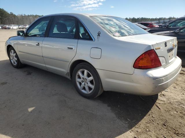 4T1BF28B72U209252 - 2002 TOYOTA AVALON XL SILVER photo 2