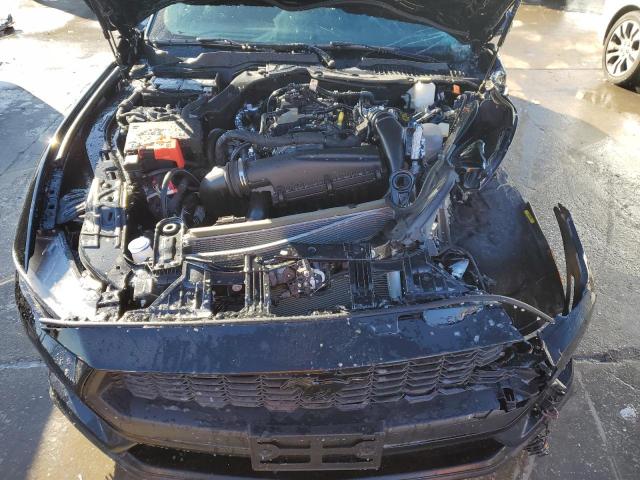 1FA6P8TH5R5109422 - 2024 FORD MUSTANG BLACK photo 11