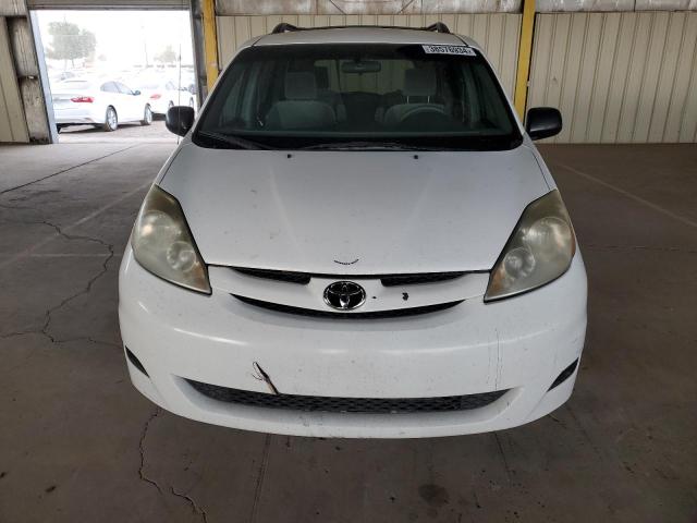 5TDZK23C28S144872 - 2008 TOYOTA SIENNA CE WHITE photo 5