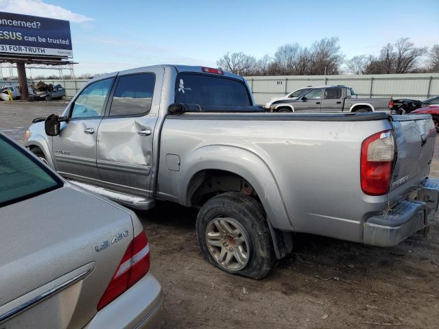 5TBET34176S538615 - 2006 TOYOTA TUNDRA DOUBLE CAB SR5 SILVER photo 2