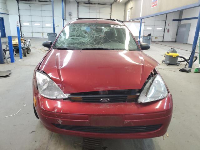 1FAHP36341W218013 - 2001 FORD FOCUS SE RED photo 5