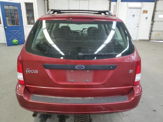 1FAHP36341W218013 - 2001 FORD FOCUS SE RED photo 6