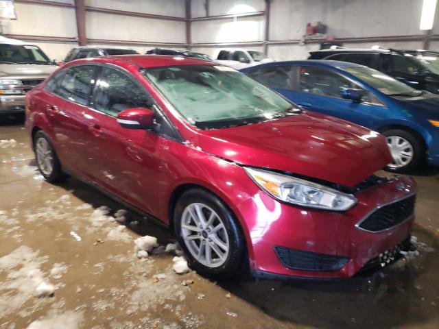 1FADP3F27HL245417 - 2017 FORD FUSION SE BURGUNDY photo 4