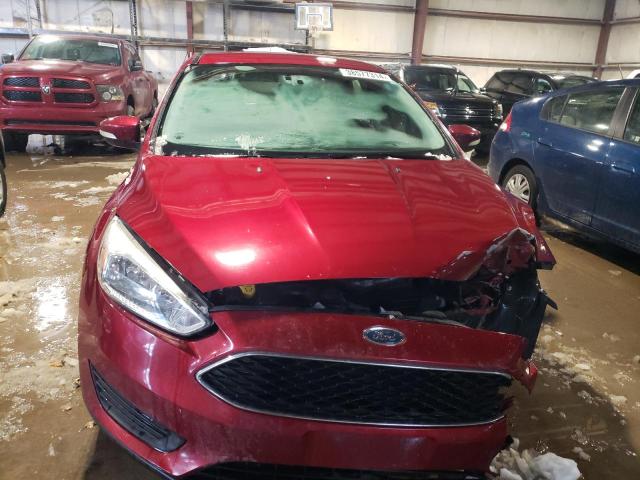 1FADP3F27HL245417 - 2017 FORD FUSION SE BURGUNDY photo 5