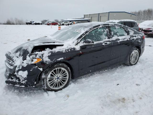 3FA6P0T96GR278255 - 2016 FORD FUSION SE BLACK photo 1