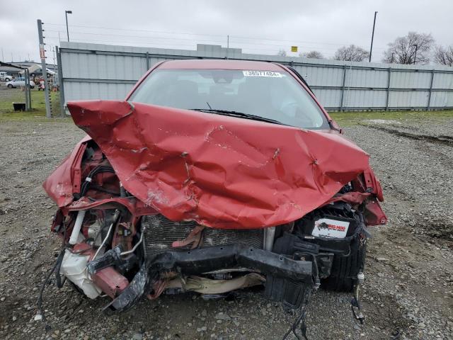 5YFBURHE2KP932047 - 2019 TOYOTA COROLLA L RED photo 5