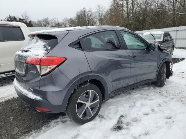 3CZRU6H52NM718520 - 2022 HONDA HR-V EX GRAY photo 3