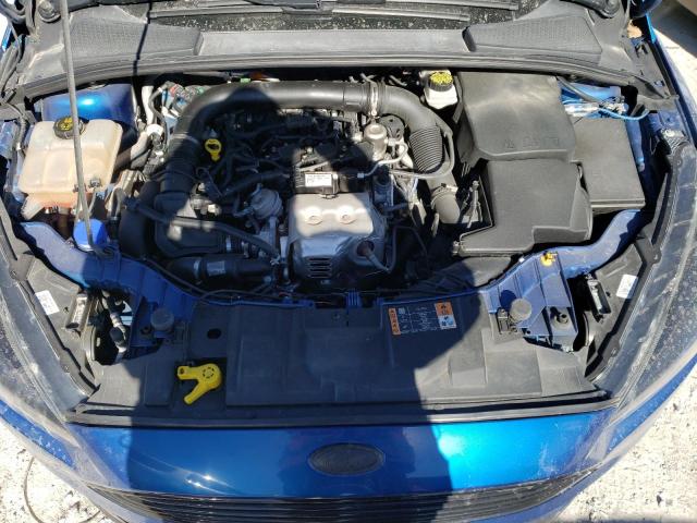 1FADP3FE3JL258939 - 2018 FORD FOCUS SE BLUE photo 11