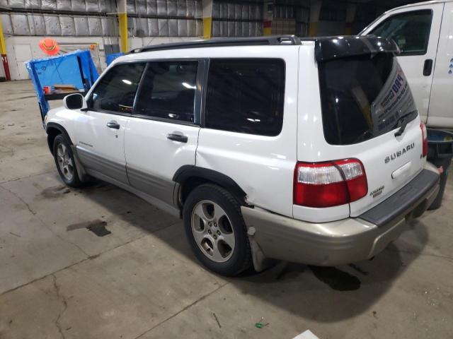 JF1SF65551H722586 - 2001 SUBARU FORESTER S WHITE photo 2