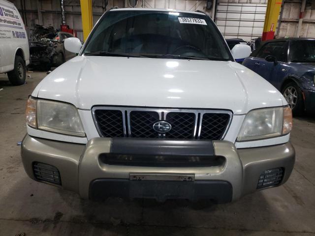 JF1SF65551H722586 - 2001 SUBARU FORESTER S WHITE photo 5