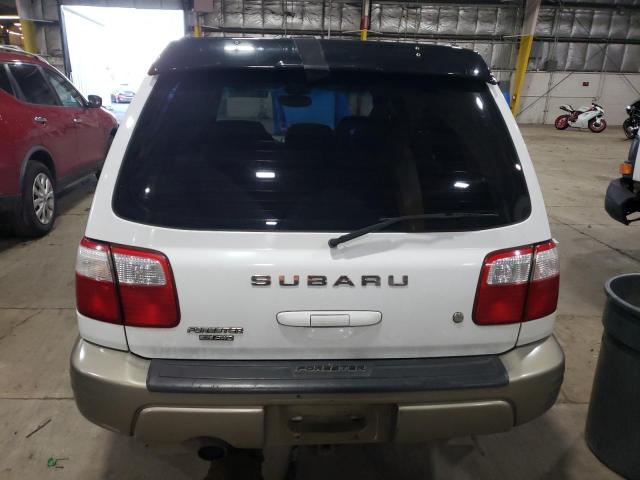 JF1SF65551H722586 - 2001 SUBARU FORESTER S WHITE photo 6