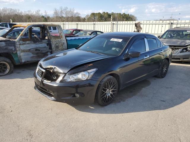 1HGCP36808A029528 - 2008 HONDA ACCORD EXL BLACK photo 1