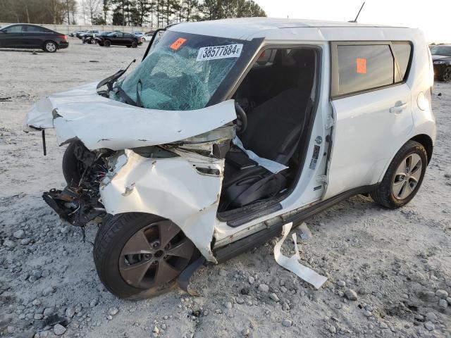 KNDJN2A21E7740253 - 2014 KIA SOUL WHITE photo 1