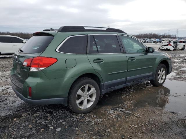 4S4BRCPC1D3320833 - 2013 SUBARU OUTBACK 2.5I LIMITED GREEN photo 3